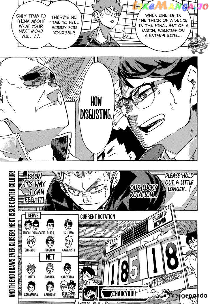 Haikyuu!!, Chapter 186 image 19